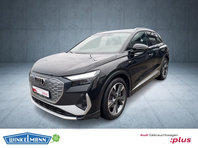 Audi - Q4 e-tron S line ACC STANDKLIMA LED NAVI KAMERA_1